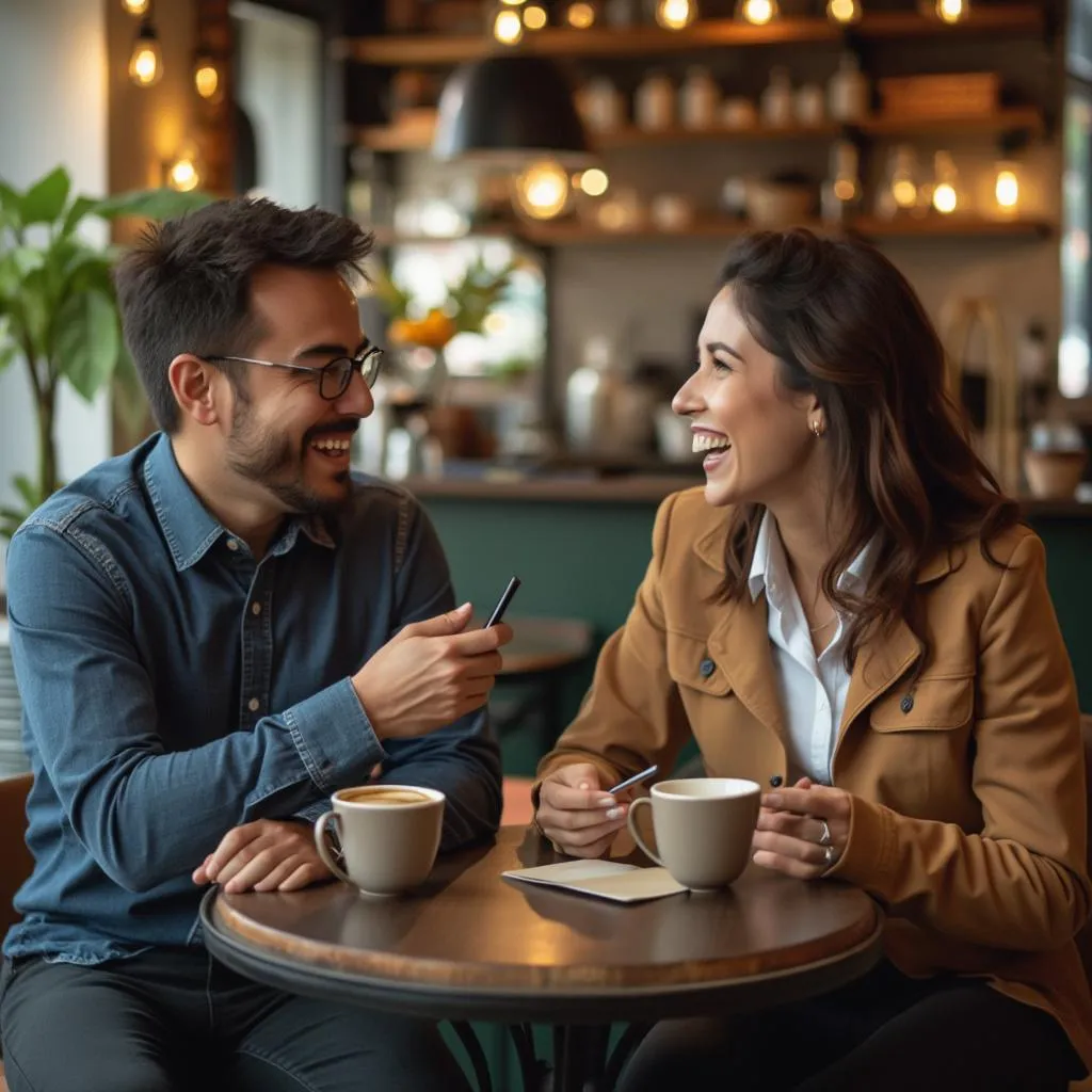 Rencontre informelle autour d'un café